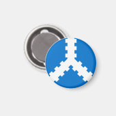 Magnet des lunes jumelles SCA (Recto/Verso)