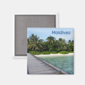Magnet des Maldives (Recto/Verso)