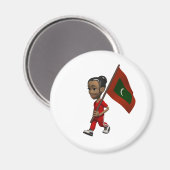 Magnet des Maldives (Recto/Verso)