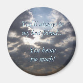 Magnet des meilleurs amis (Devant)