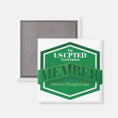 Magnet des membres de l'association PCTED des État (Recto/Verso)