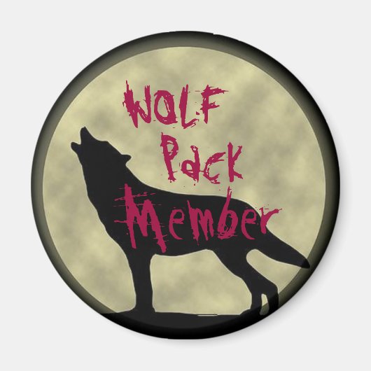 Magnet des membres Wolf Pack (Devant)