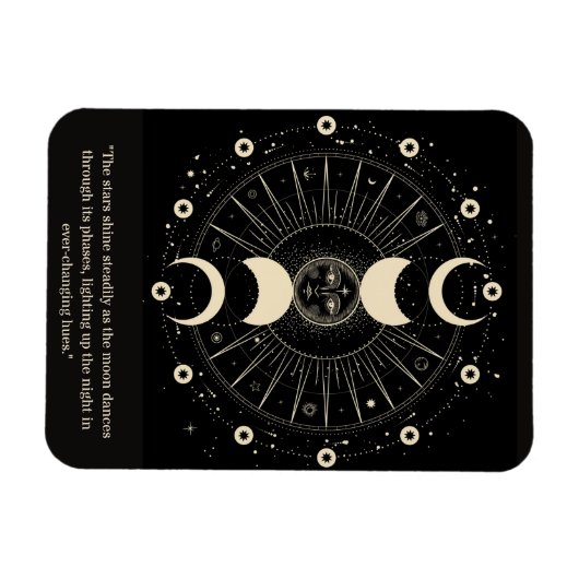 Magnet des phases de nuit céleste (Horizontal)