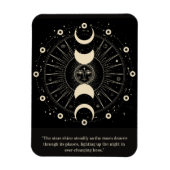 Magnet des phases de nuit céleste (Vertical)