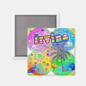 Magnet des saisons du quadro d'Irvine (Recto/Verso)