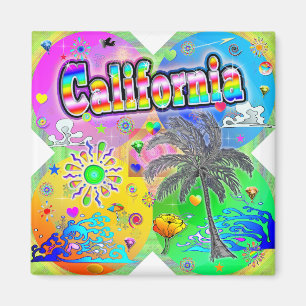 Magnet des saisons Quadro de Californie