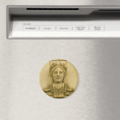 Magnet - Détails de l'architecture - Tête féminine (In Situ (Lave-vaisselle))