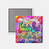 Magnet d'Express Huntington Beach Vista (Recto/Verso)