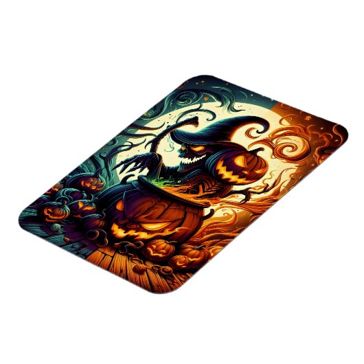 Magnet d'Halloween éffrayant (Côté Gauche)