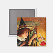 Magnet d'Halloween vintage (Recto/Verso)