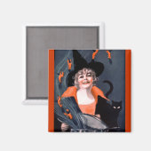 Magnet d'Halloween vintage (Recto/Verso)