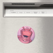 Magnet d'hippopotame mignon (In Situ (Lave-vaisselle))
