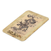 Magnet d'histoire de l'art japonais du Dragon vint (Côté Gauche)