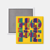 Magnet d'HOPE jaune (Recto/Verso)