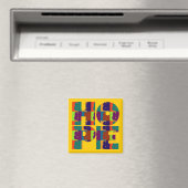 Magnet d'HOPE jaune (In Situ (Lave-vaisselle))