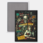 Magnet d'horreur de l'émission Spook (Recto/Verso)