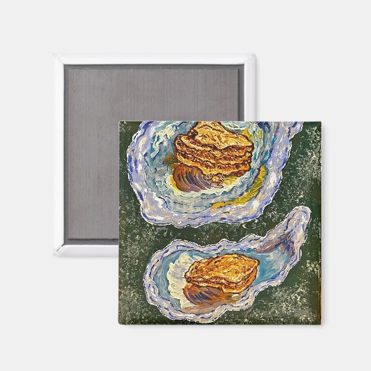 Magnet d'huîtres (Recto/Verso)