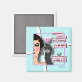 Magnet - Diamants & Martinis (Recto/Verso)