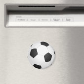 Magnet d'illustrations du ballon de football (In Situ (Lave-vaisselle))