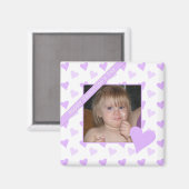 Magnet d'images Heureuse Sainte-Valentin (Recto/Verso)