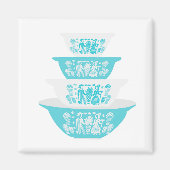 Magnet d'imbrication vintage Pyrex Butterprint (Devant)