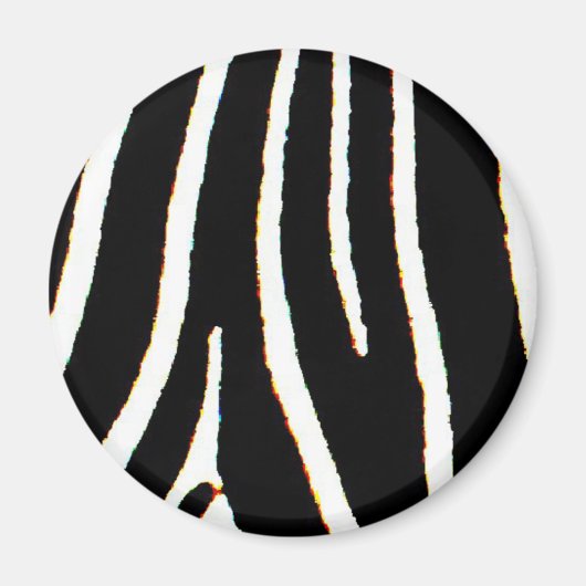 Magnet d'impression Zebra (Devant)
