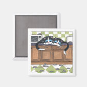 Magnet d'invasion de souris (Recto/Verso)