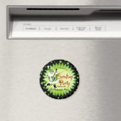 Magnet d'invitation de la partie de carolage des e (In Situ (Lave-vaisselle))