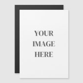 Magnet d'invitation personnalisé 5x7 (Devant / Derrière)