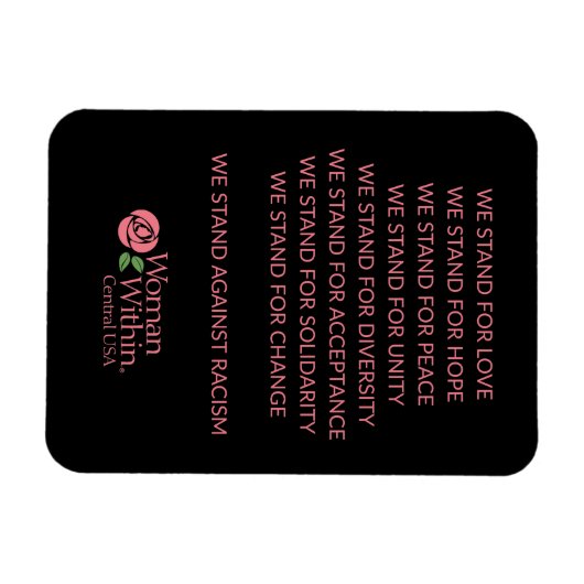 Magnet Diversity Statement Woman Within Central (Horizontal)