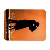 Magnet DIY "Save The Date" personnalisé avec photo (Horizontal)