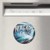 Magnet d'oeuvres acryliques de Niagara Falls (In Situ (Lave-vaisselle))