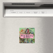 Magnet d'oiseaux victoriens (In Situ (Lave-vaisselle))