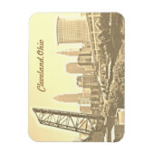 Magnet d'or de Cleveland Morning (Vertical)
