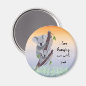 Magnet d'ours Koala australien mignon (Recto/Verso)