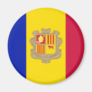 Magnet drapeau d'Andorre