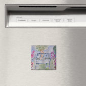 Magnet du banc d'été (In Situ (Lave-vaisselle))