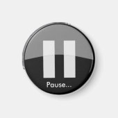 Magnet du bouton PAUSE (Devant)