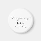 Magnet du bureau de conception (Devant)