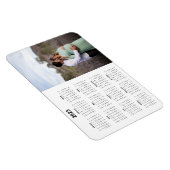Magnet du calendrier mensuel 2023 avec photo (Côté Droit)