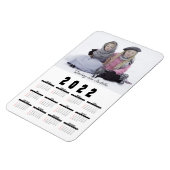 Magnet du calendrier photo 2022 (Côté Gauche)