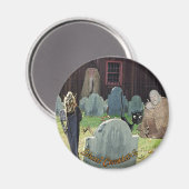 Magnet du cimetière de Ghoul (Recto/Verso)