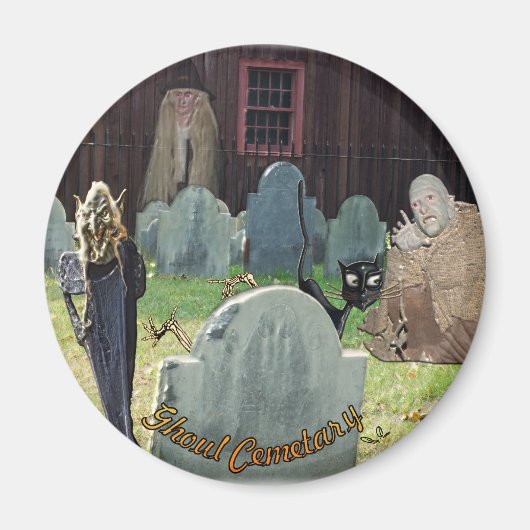 Magnet du cimetière de Ghoul (Devant)