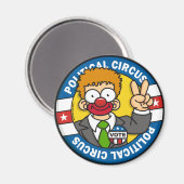Magnet du cirque politique (Recto/Verso)