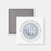 Magnet du club de marketing (Recto/Verso)