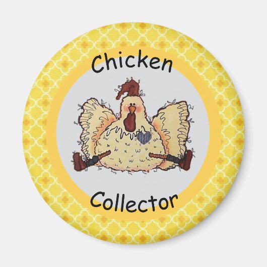 Magnet du collecteur de poulet (Devant)