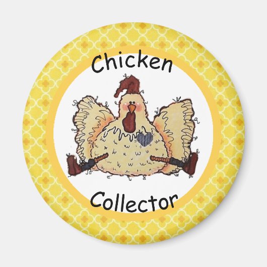 Magnet du collecteur de poulet (Devant)