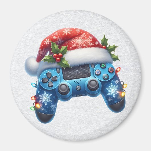 Magnet du contrôleur du jeu de Santa Hat (Devant)