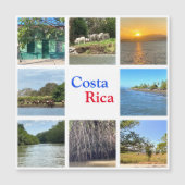 Magnet du Costa Rica (Devant)