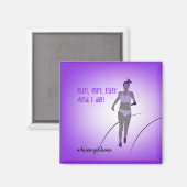 Magnet du coureur amputé (Recto/Verso)